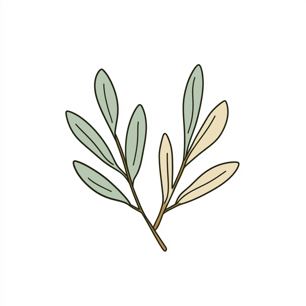 Leaves Dash original repeating artwork