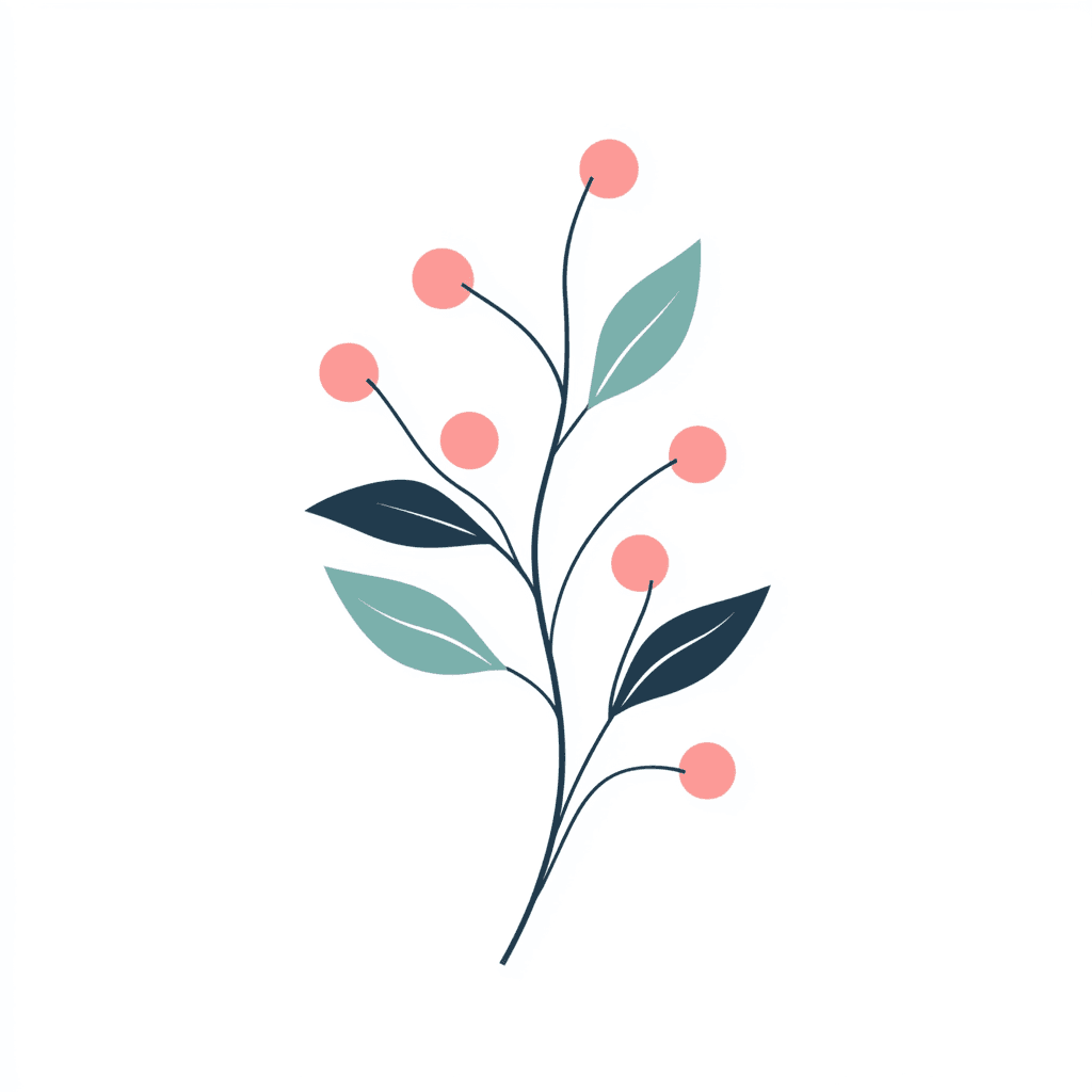 Plants Shade original repeating artwork