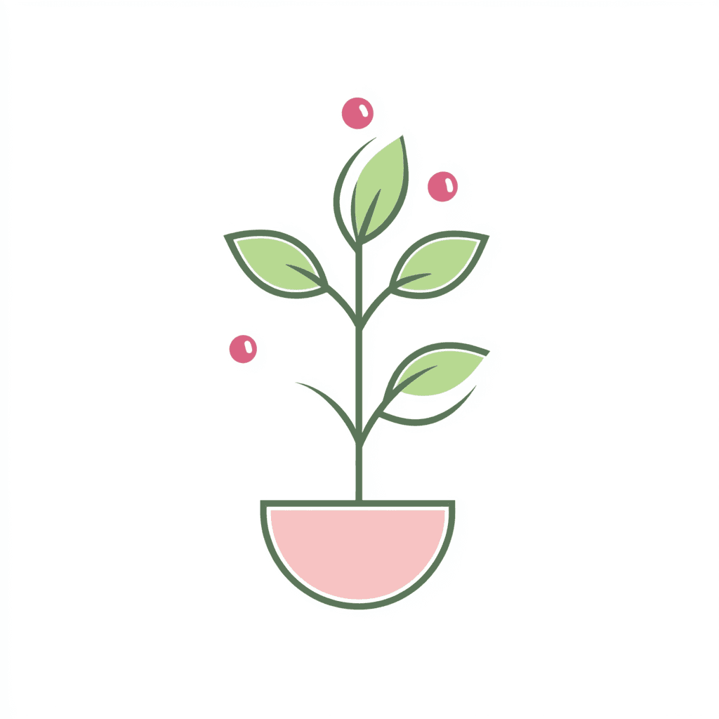 Plants Zip original repeating artwork