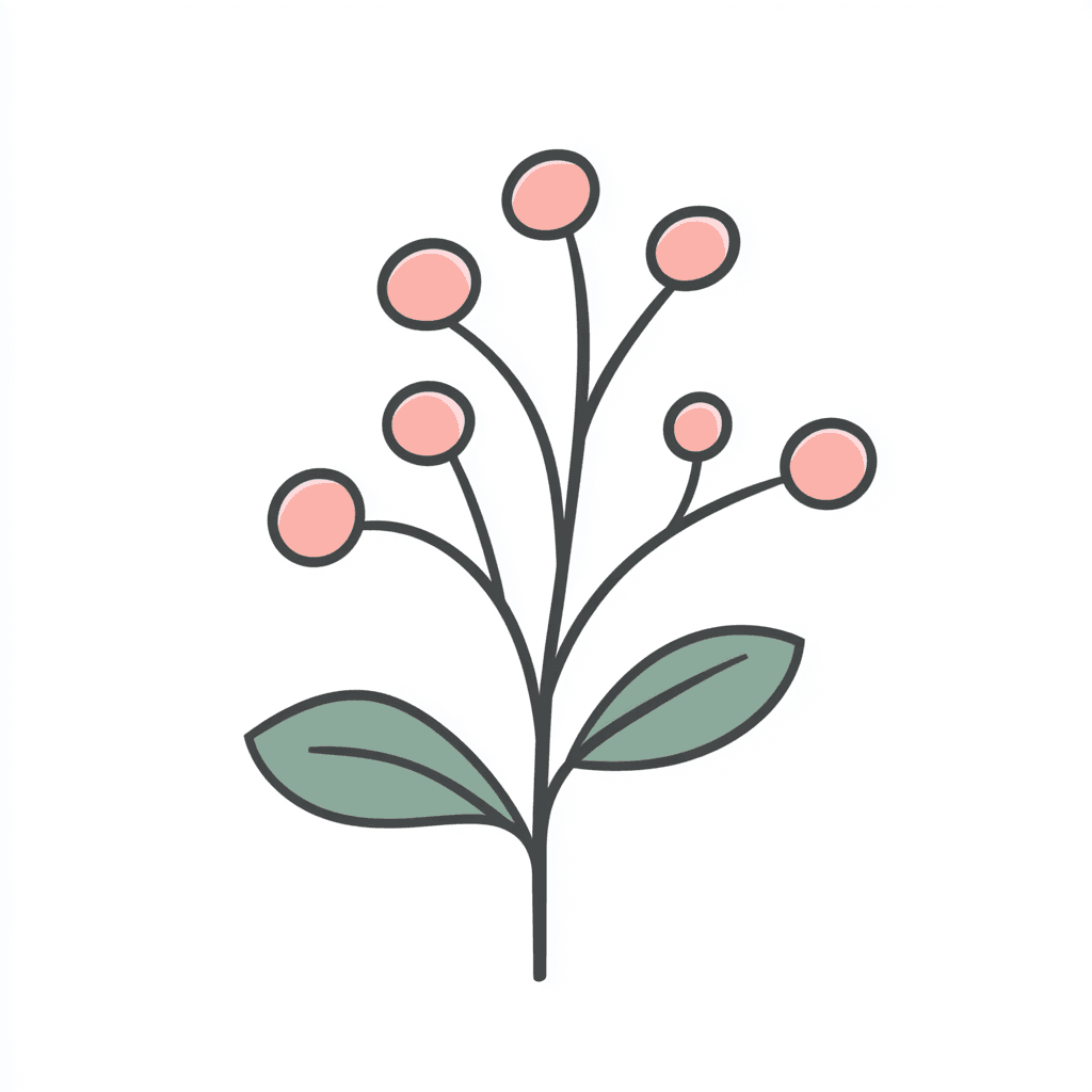 Plants Fizz original repeating artwork