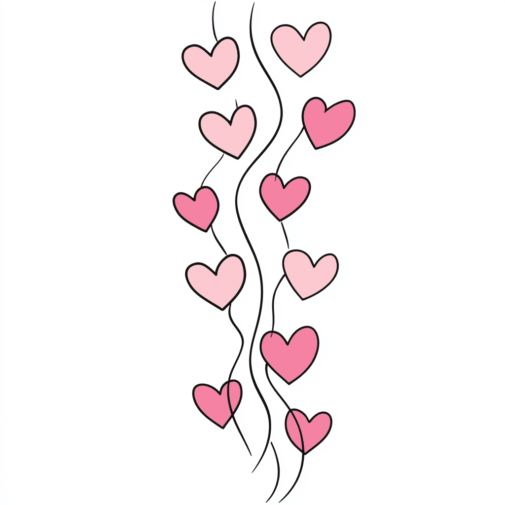 Heart 298 original repeating artwork