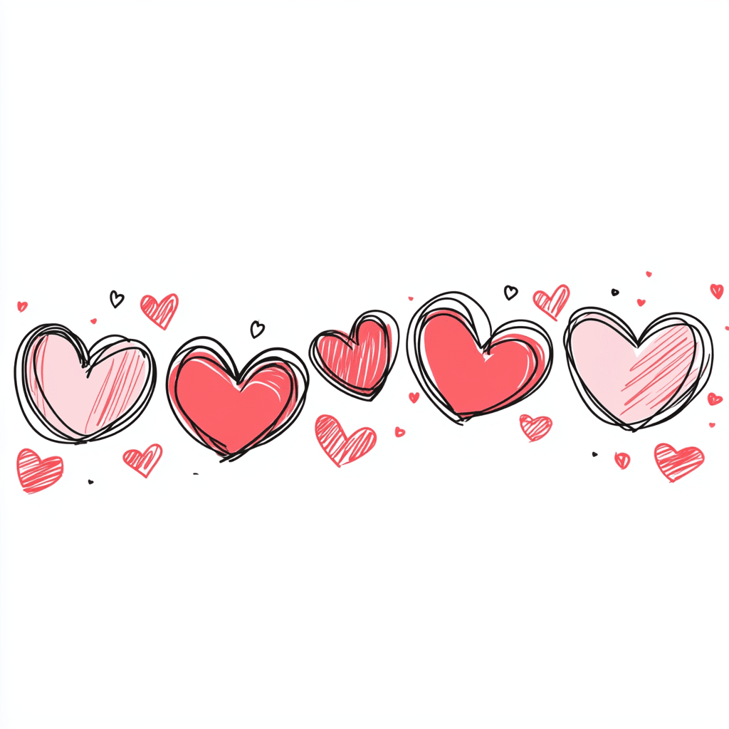 Heart 264 original repeating artwork