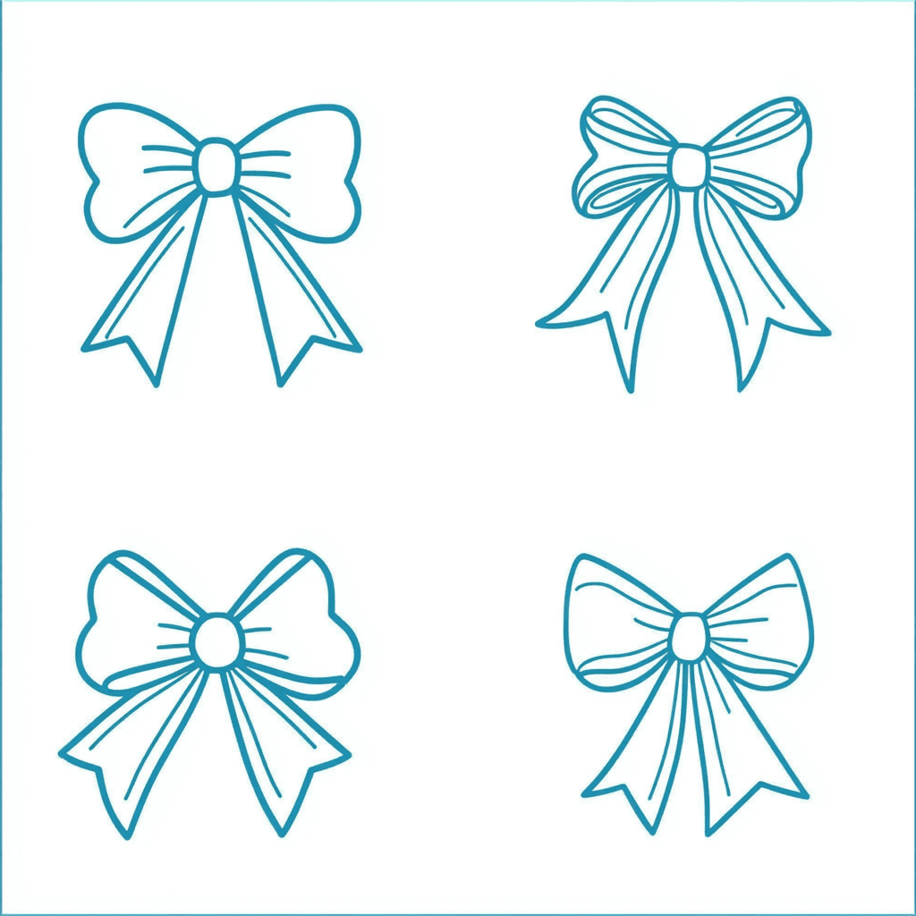 Bow 083 original repeating artwork