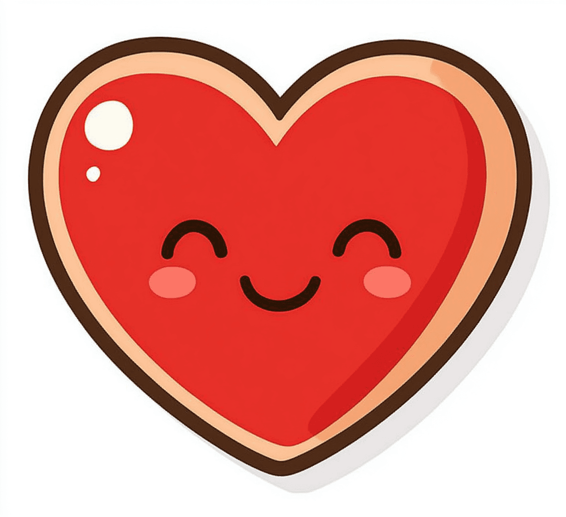 Cartoon Heart 002 original repeating artwork
