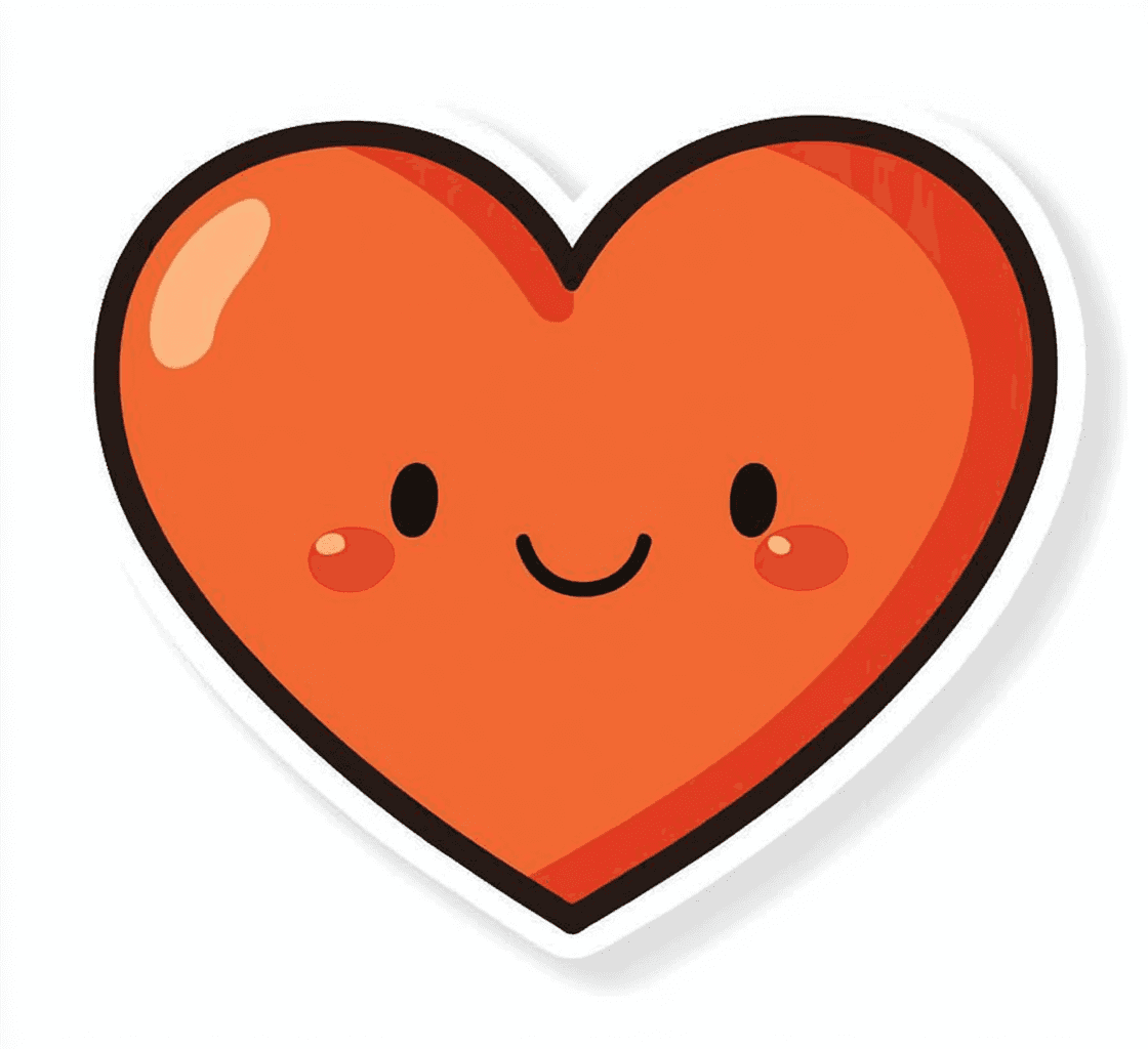 Cartoon Heart Crew original repeating artwork