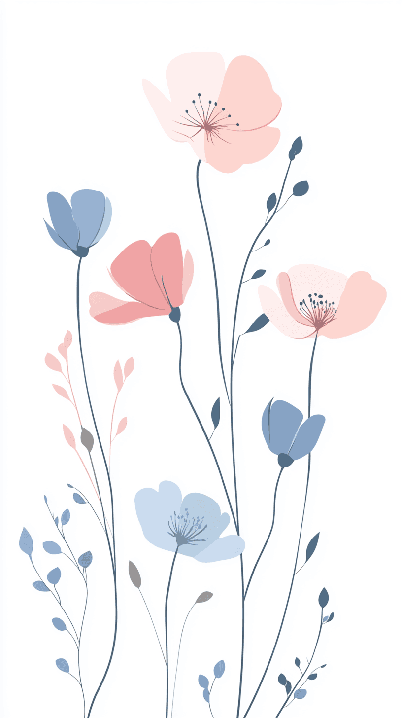 Blossom 736 original repeating artwork