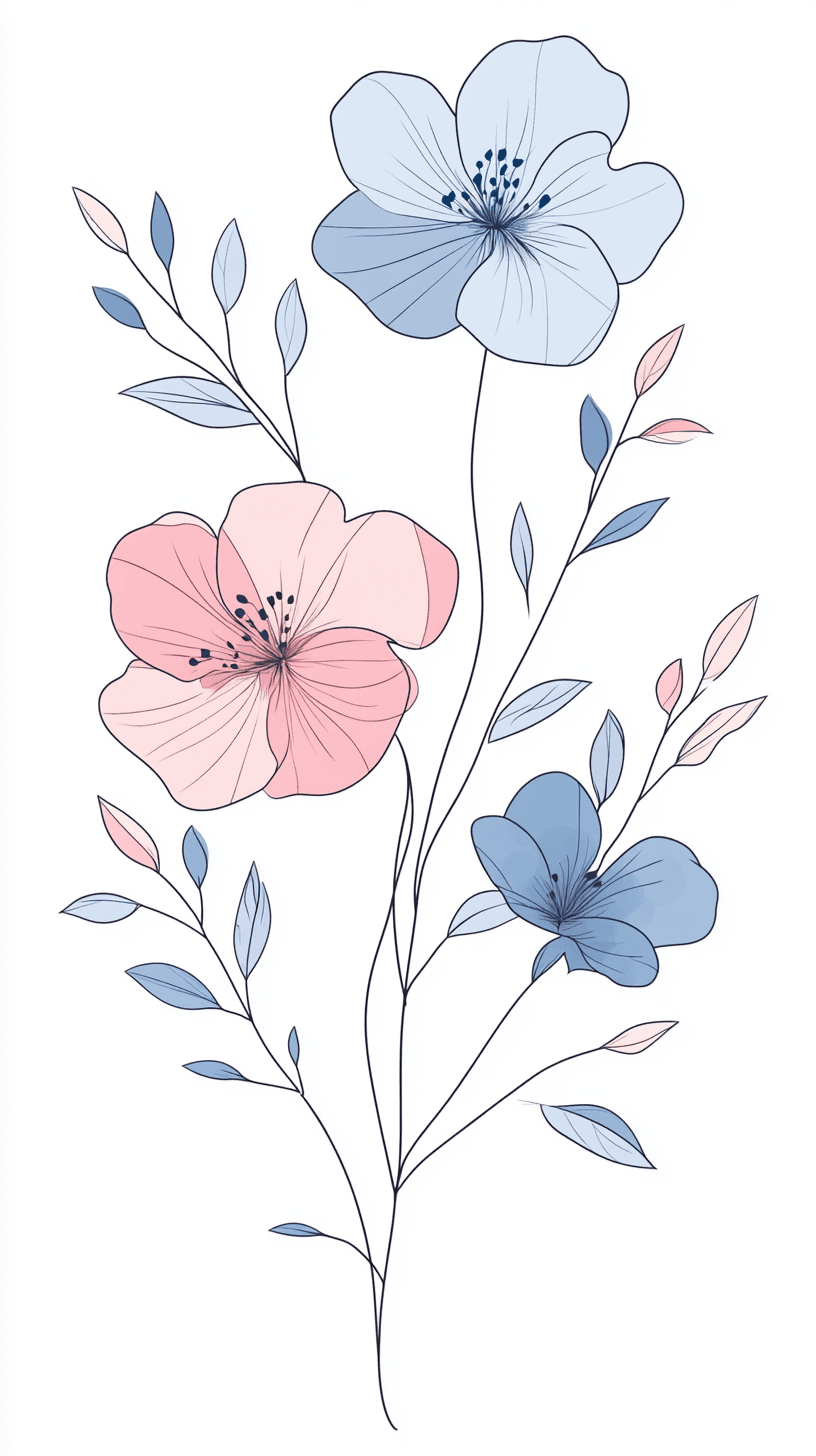 Blossom 039 original repeating artwork