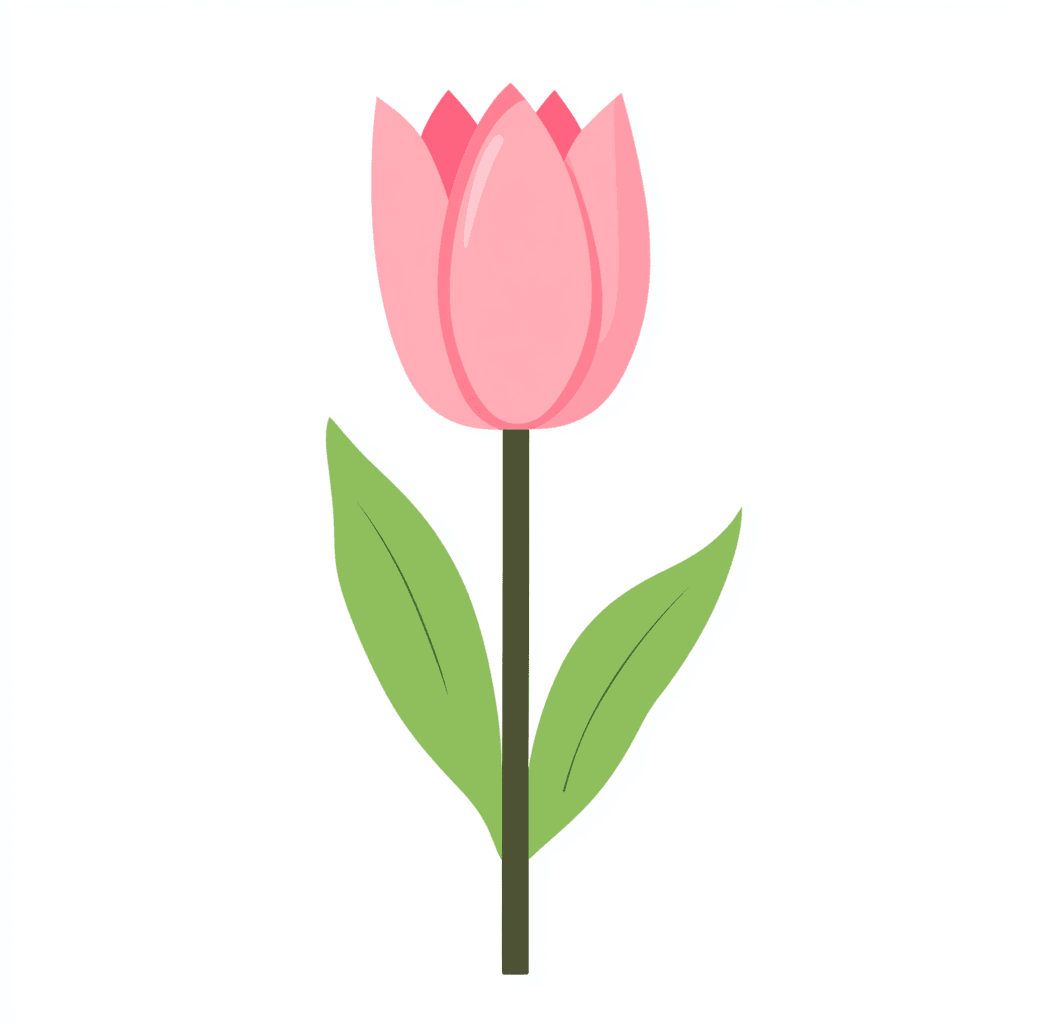 Tulip Line original repeating artwork