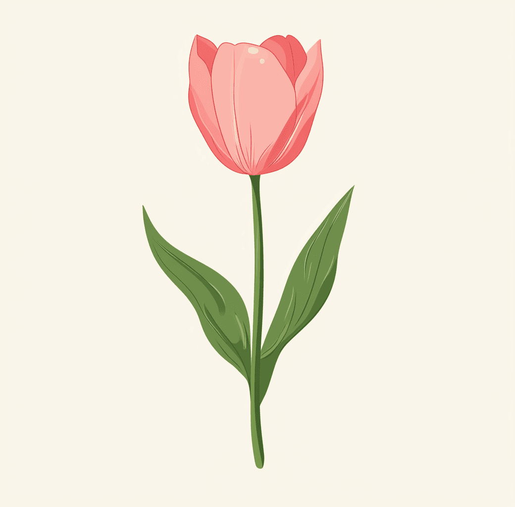 Tulip Summit original repeating artwork