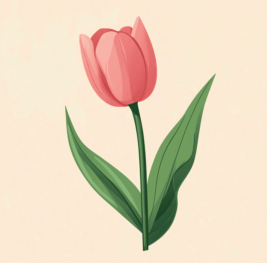 Tulip Pals original repeating artwork