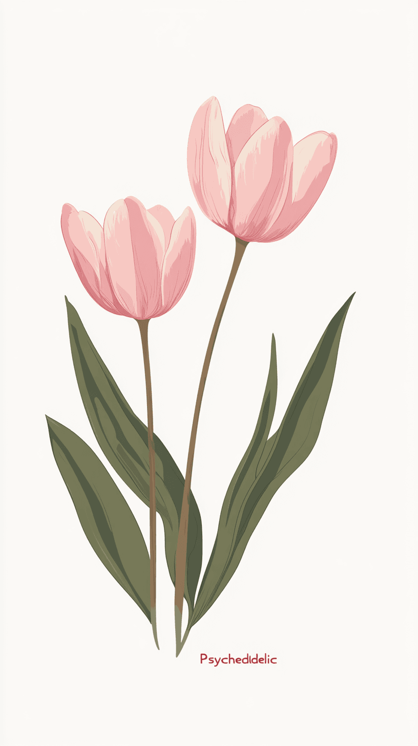 Tulip 009 original repeating artwork