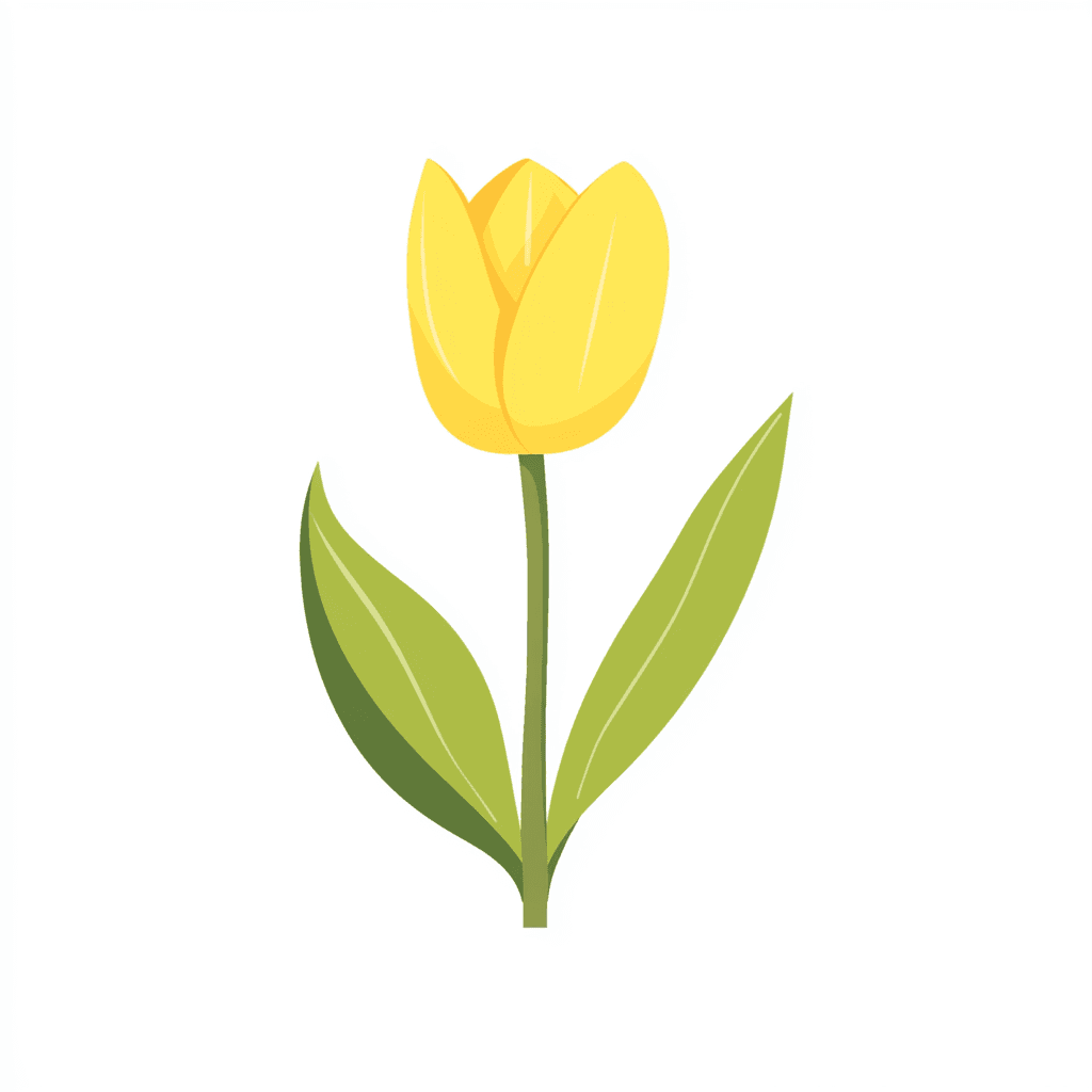 Tulip Sunrise original repeating artwork