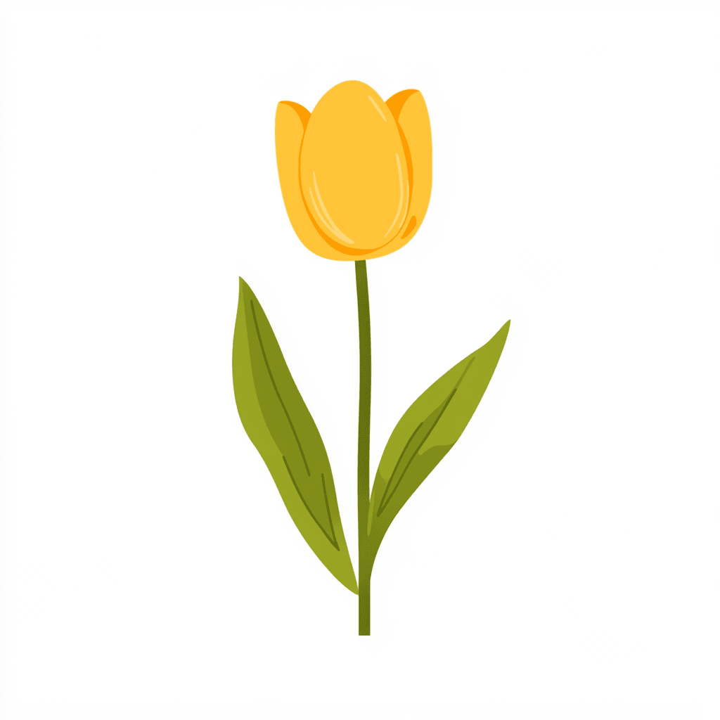 Tulip 084 original repeating artwork
