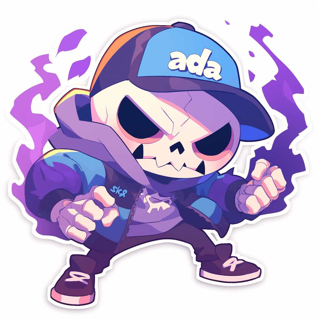 Skull Studio original repeating artwork