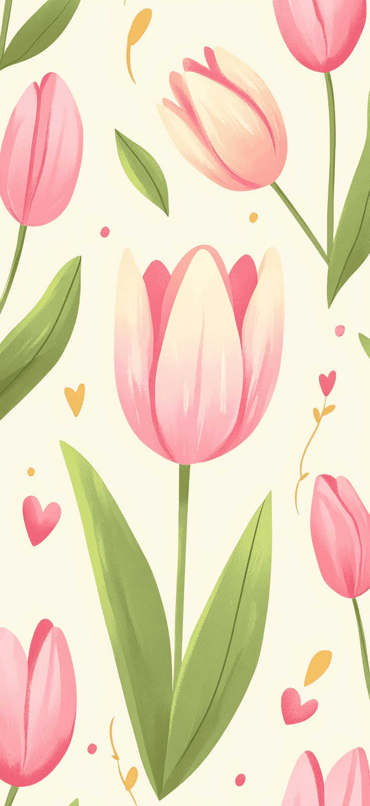 Tulip 030 original repeating artwork