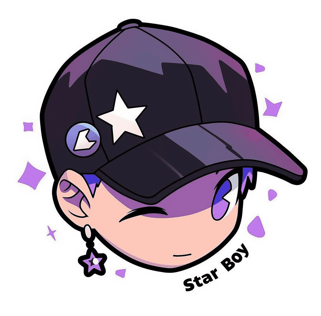 Cool Boy Crew original repeating artwork