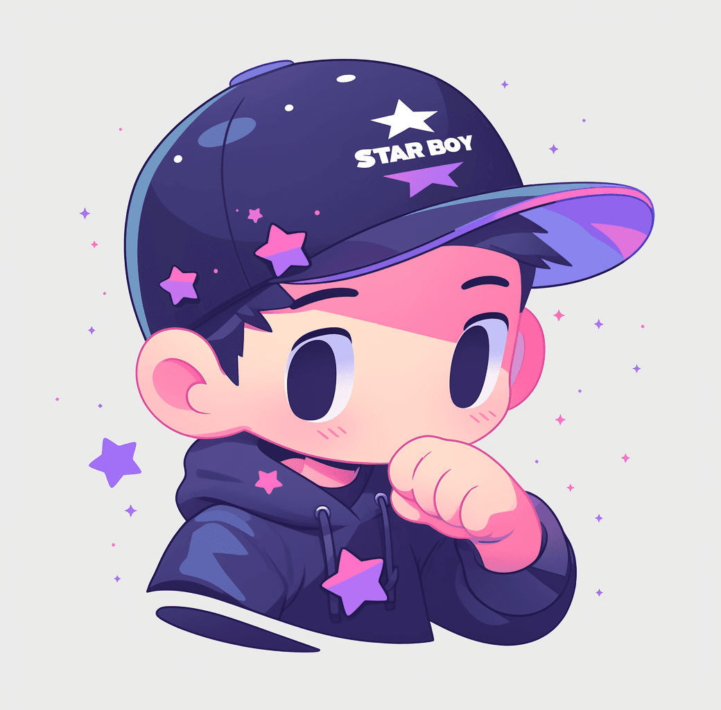 Cool Boy Pals original repeating artwork