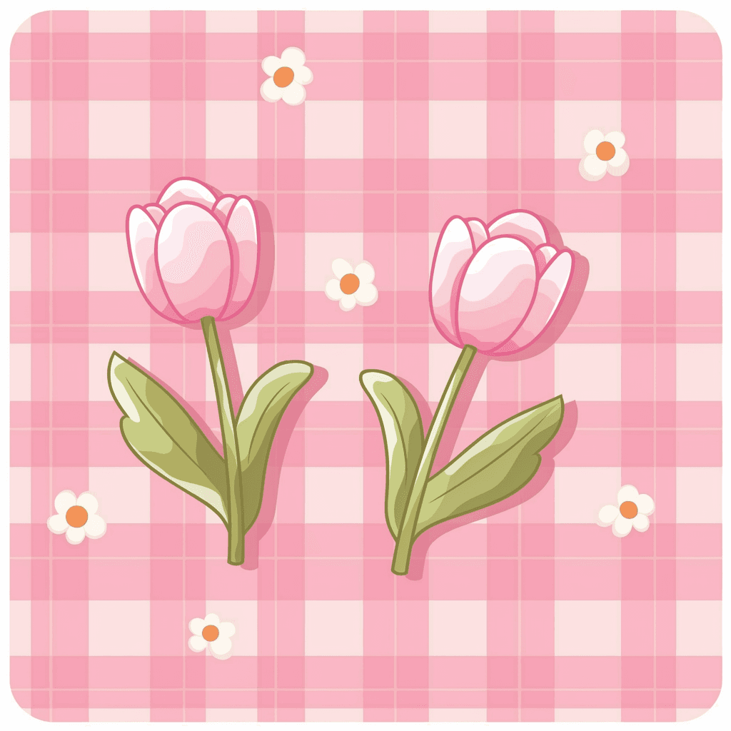 Tulip 003 original repeating artwork