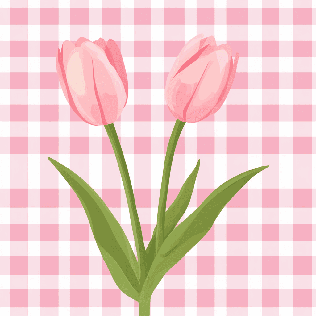 Tulip 032 original repeating artwork
