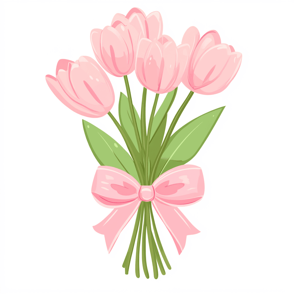 Tulip Beats original repeating artwork