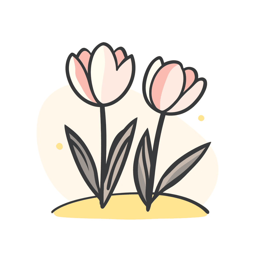 Tulip 091 original repeating artwork