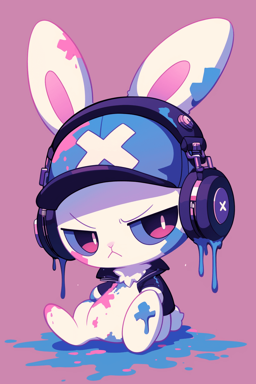 Bunny 233 original repeating artwork