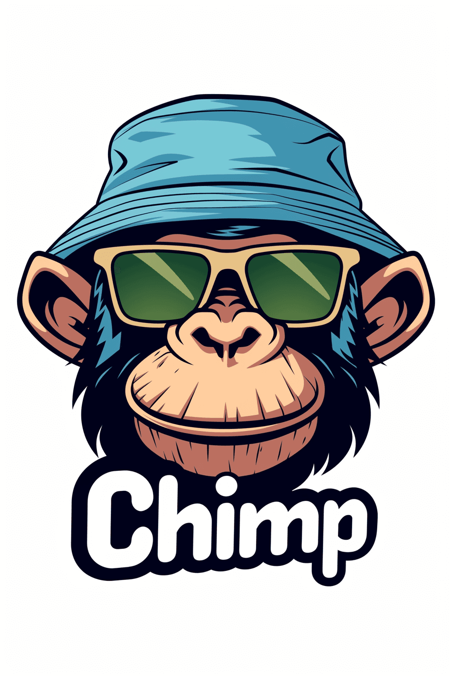 Ape Carnival original repeating artwork
