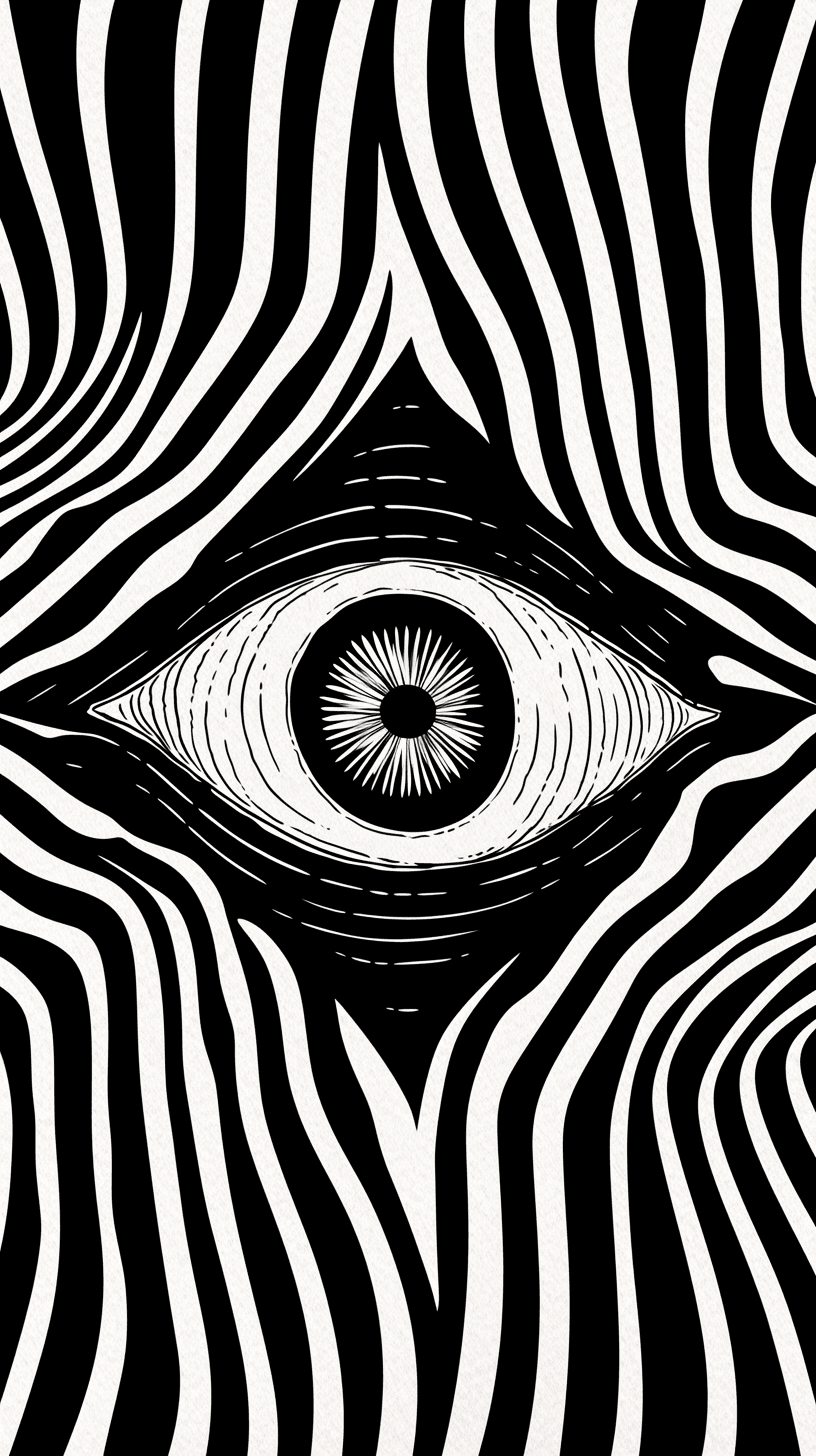 Eye North original repeating artwork
