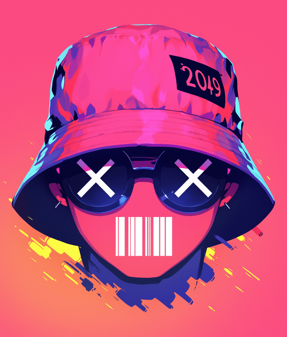 Cool Boy Club original repeating artwork