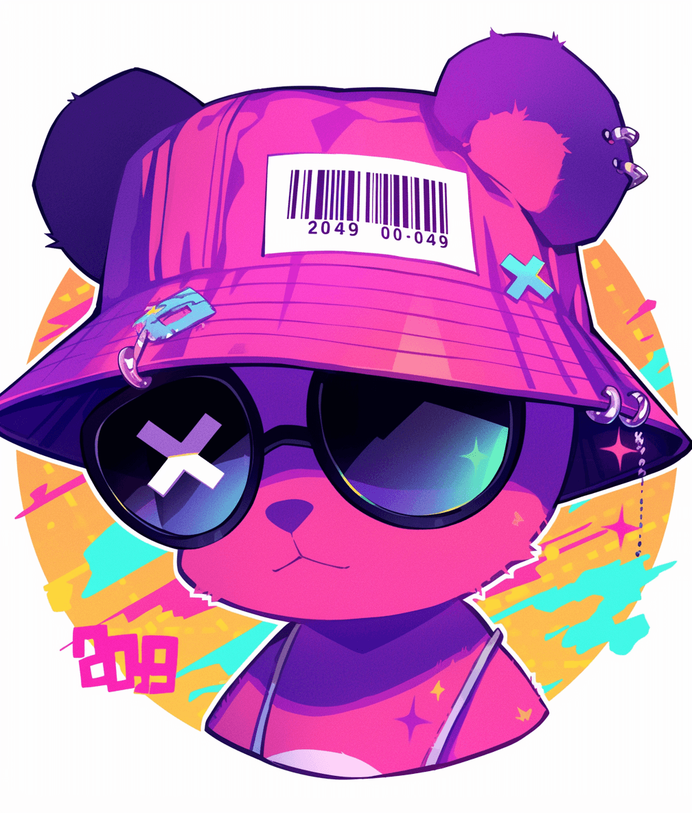 Cool Boy Tribe original repeating artwork