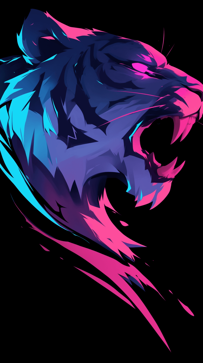 Tiger Team original repeating artwork