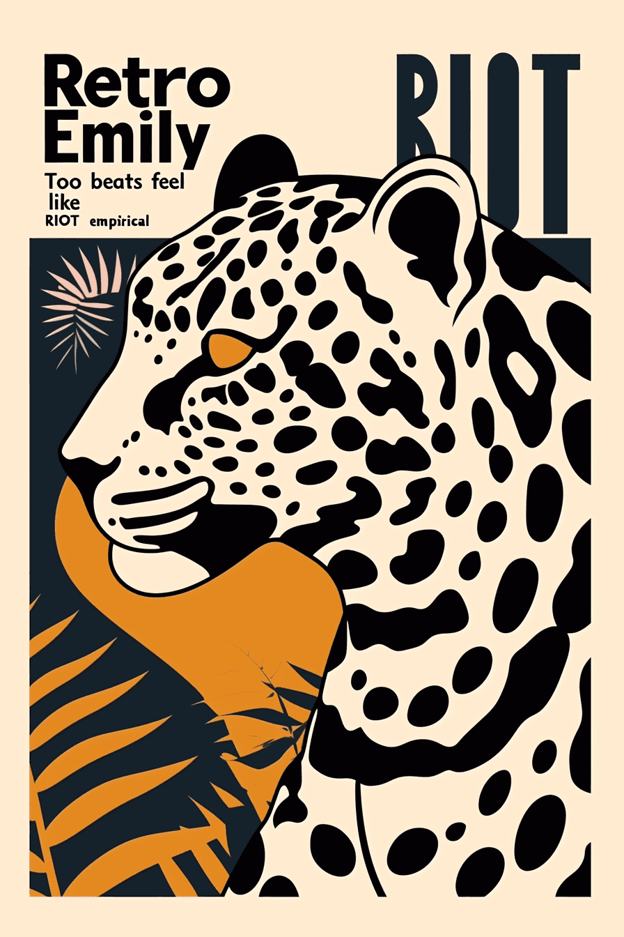 Leopard Edition original repeating artwork