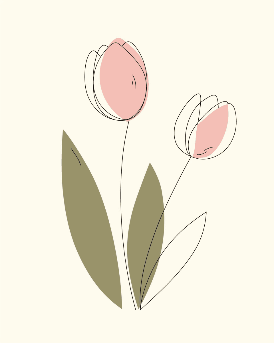Tulip 105 original repeating artwork