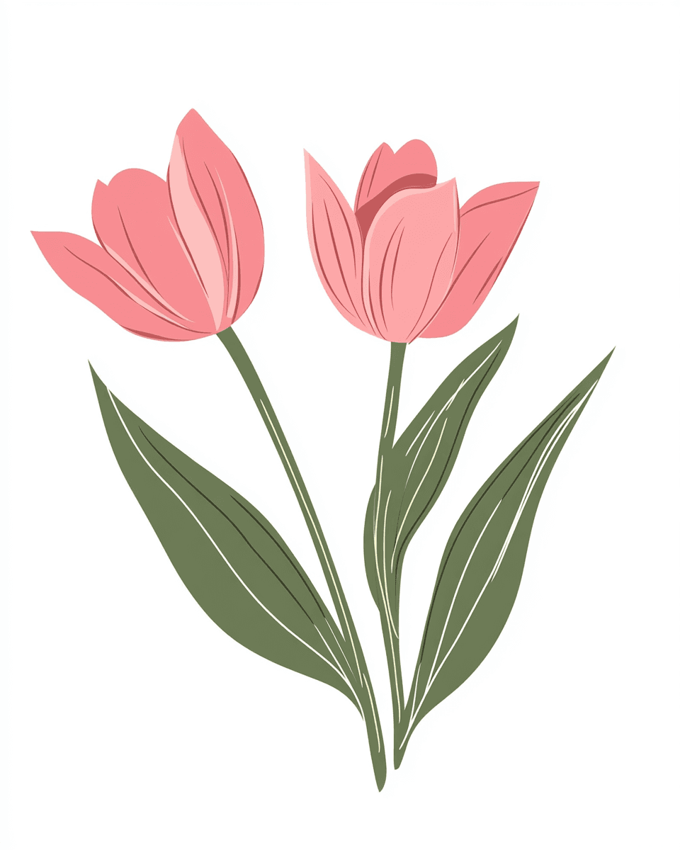 Tulip 080 original repeating artwork