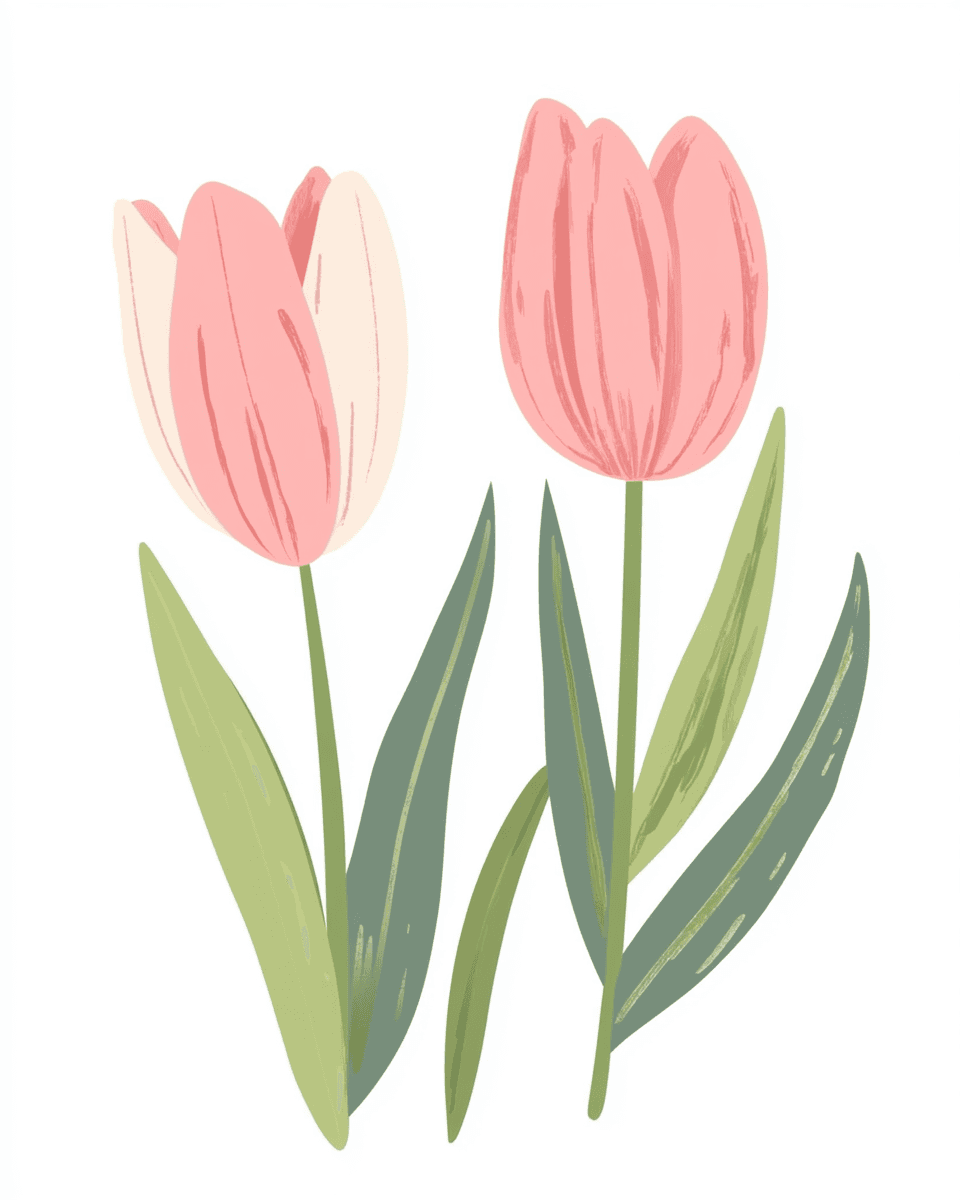 Tulip 064 original repeating artwork