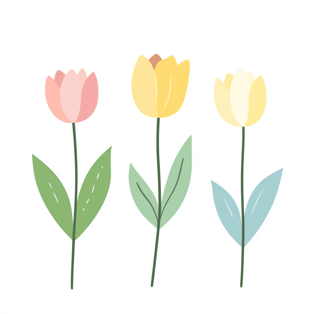 Tulip Tune original repeating artwork
