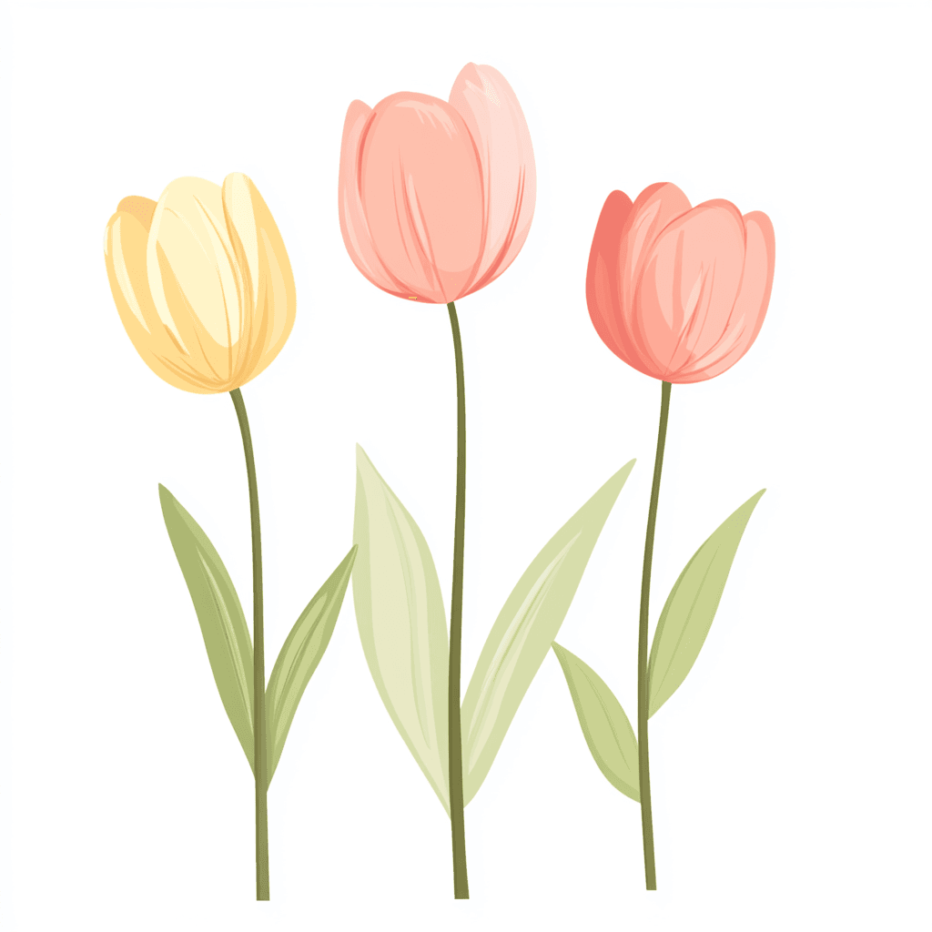 Tulip West original repeating artwork