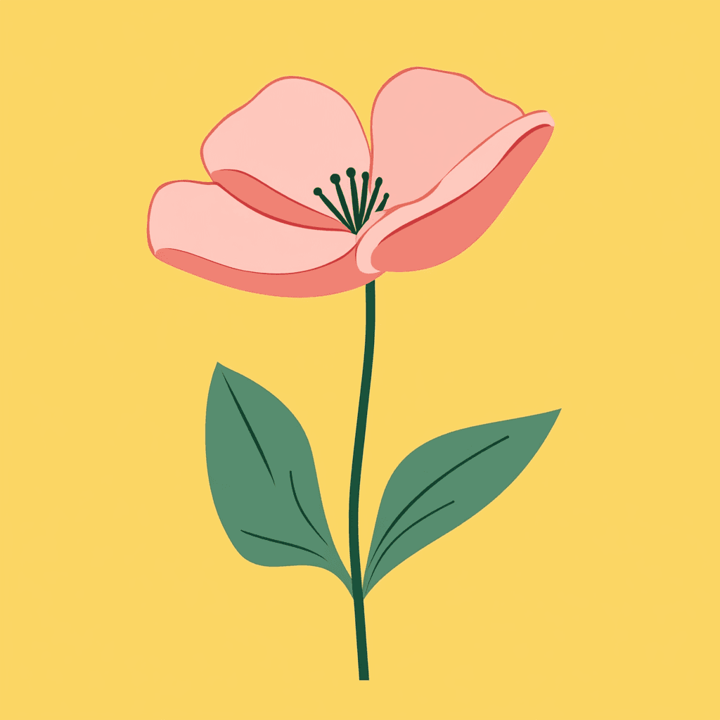 Blossom Buzz original repeating artwork