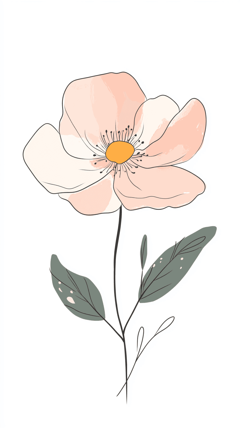 Blossom Series original repeating artwork