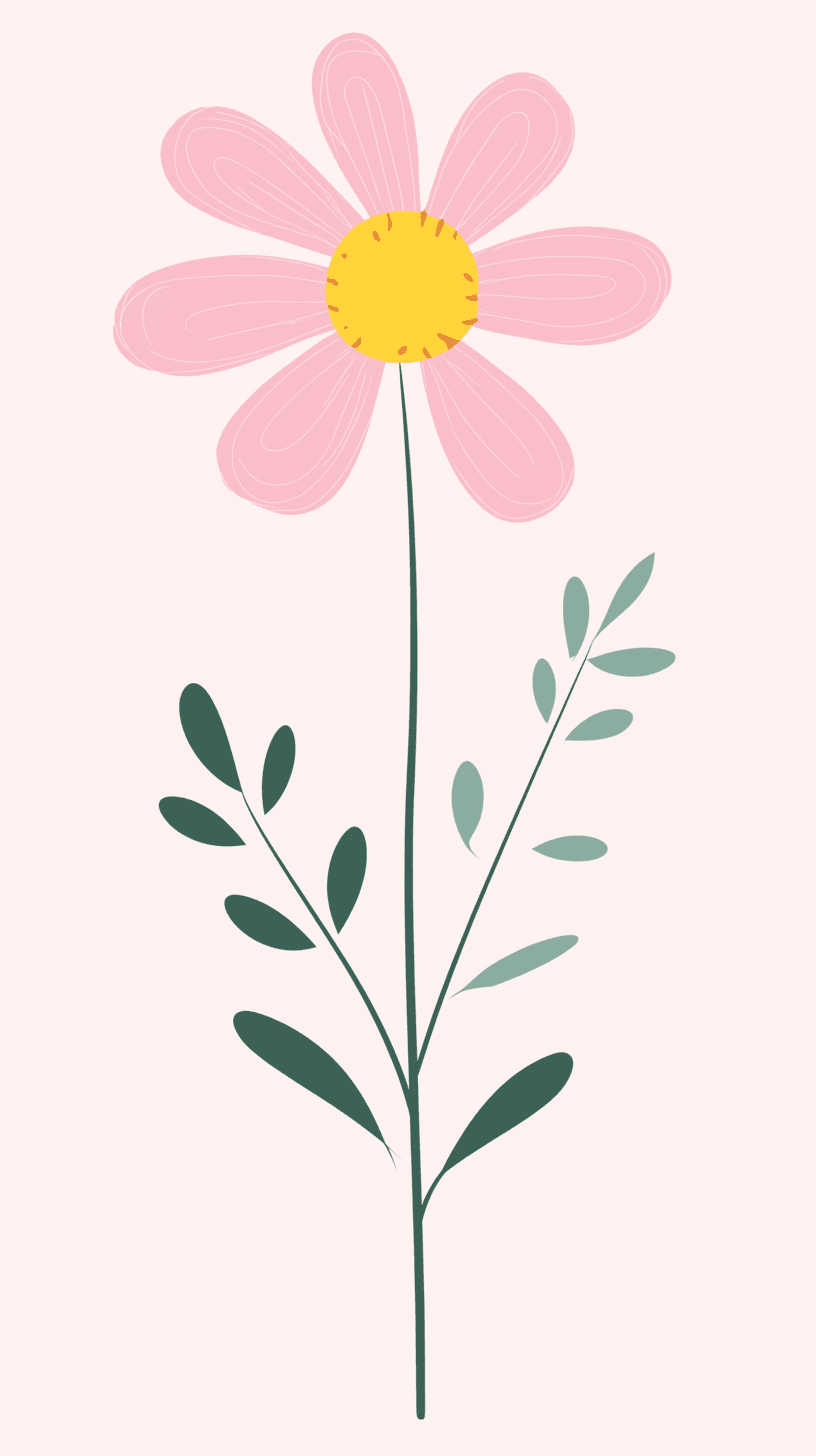 Blossom Amber original repeating artwork