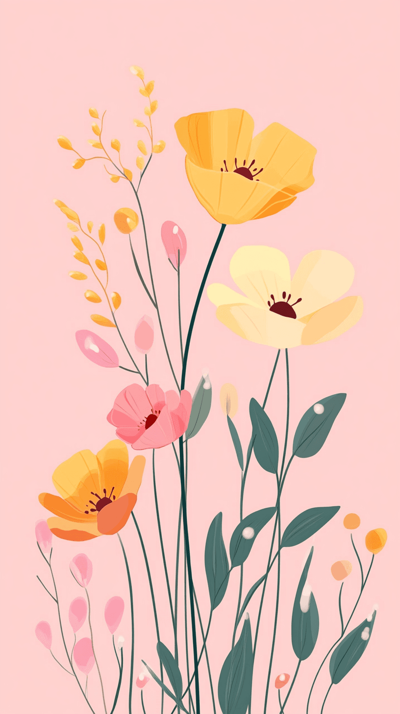 Blossom Drift original repeating artwork