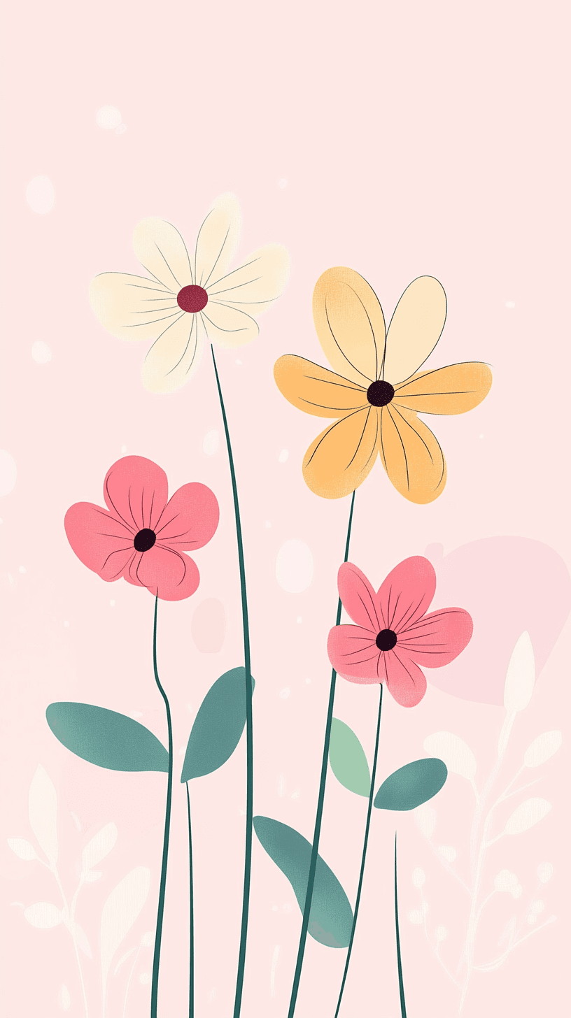Blossom 587 original repeating artwork
