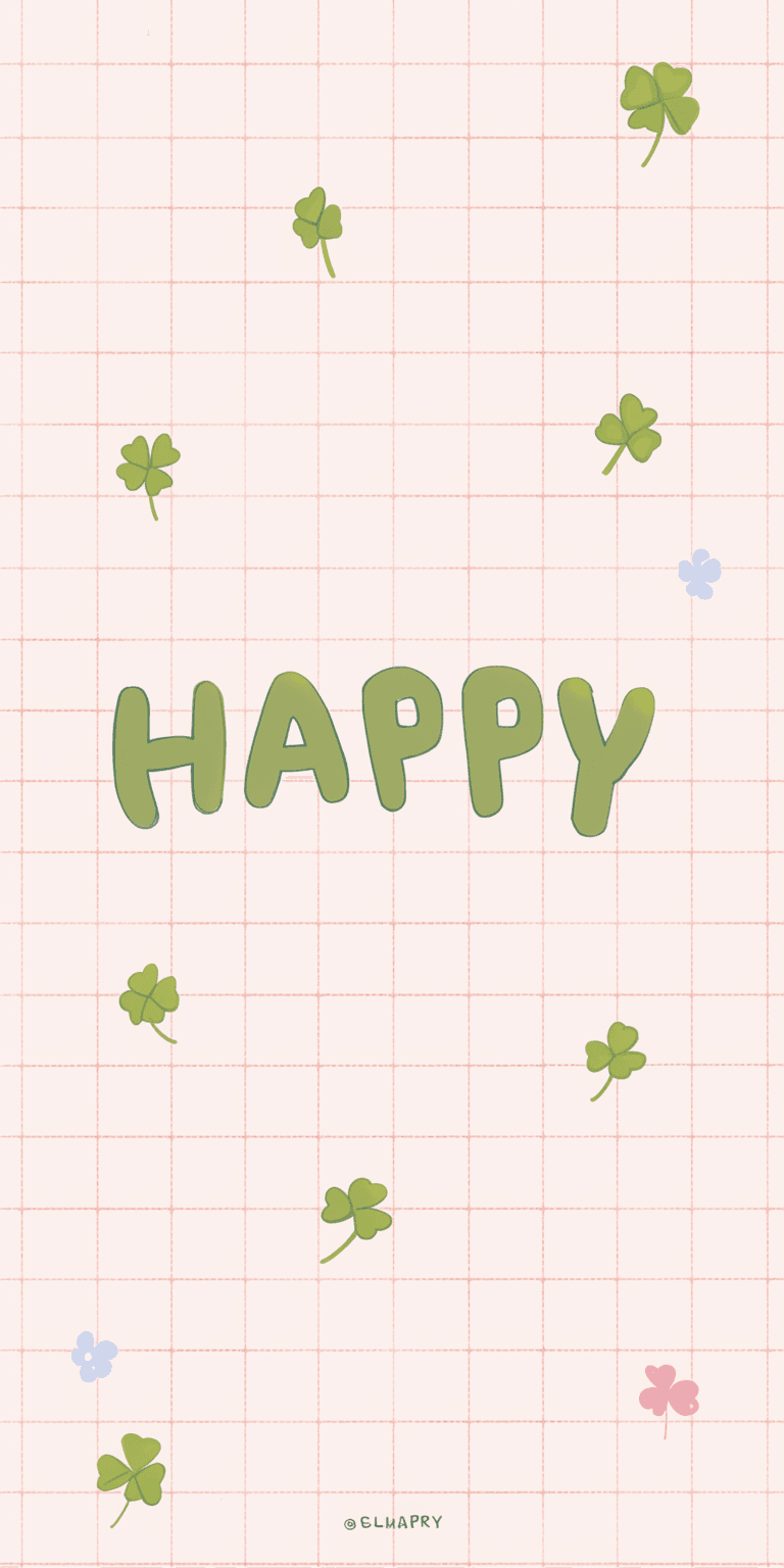 Happy original repeating artwork