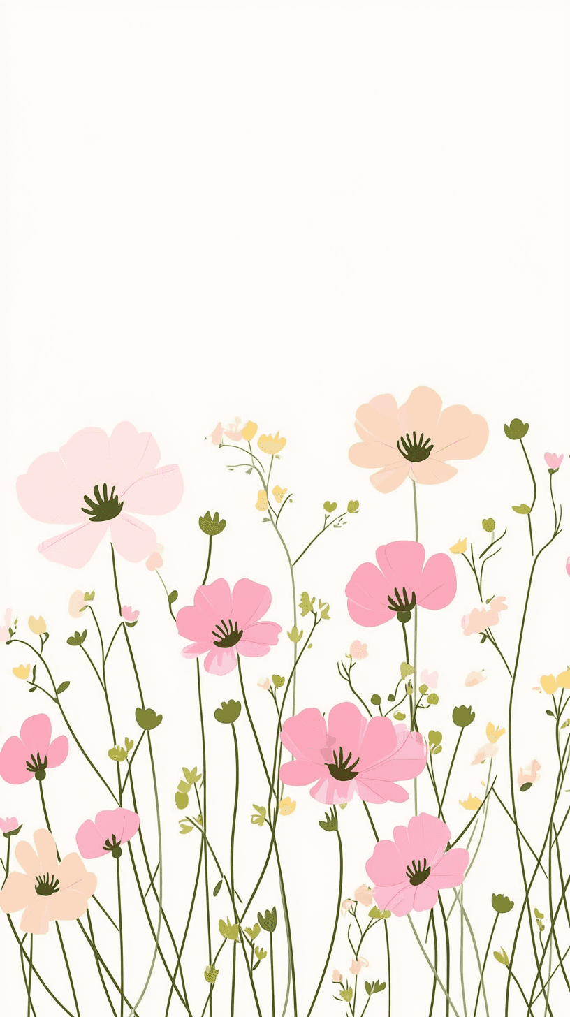 Blossom Go original repeating artwork