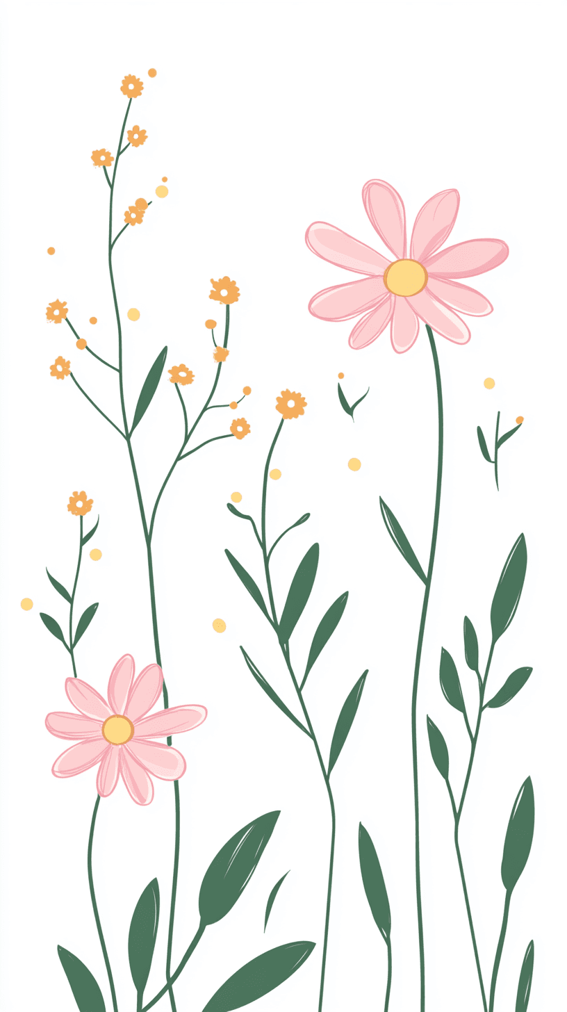 Blossom 735 original repeating artwork