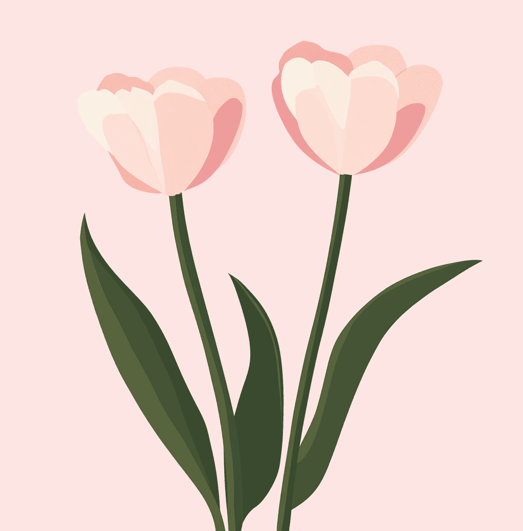 Tulip 022 original repeating artwork