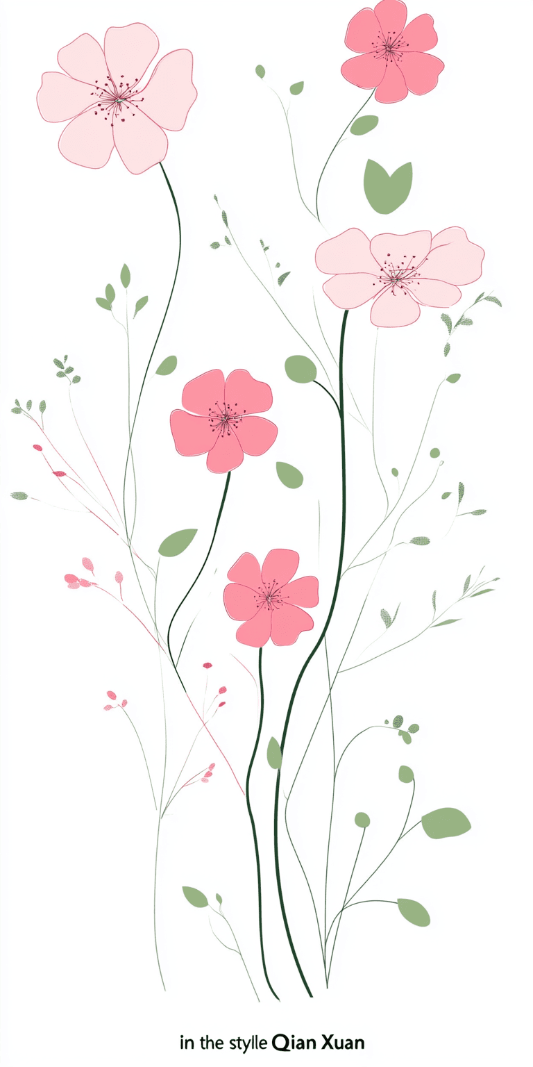 Blossom 354 original repeating artwork