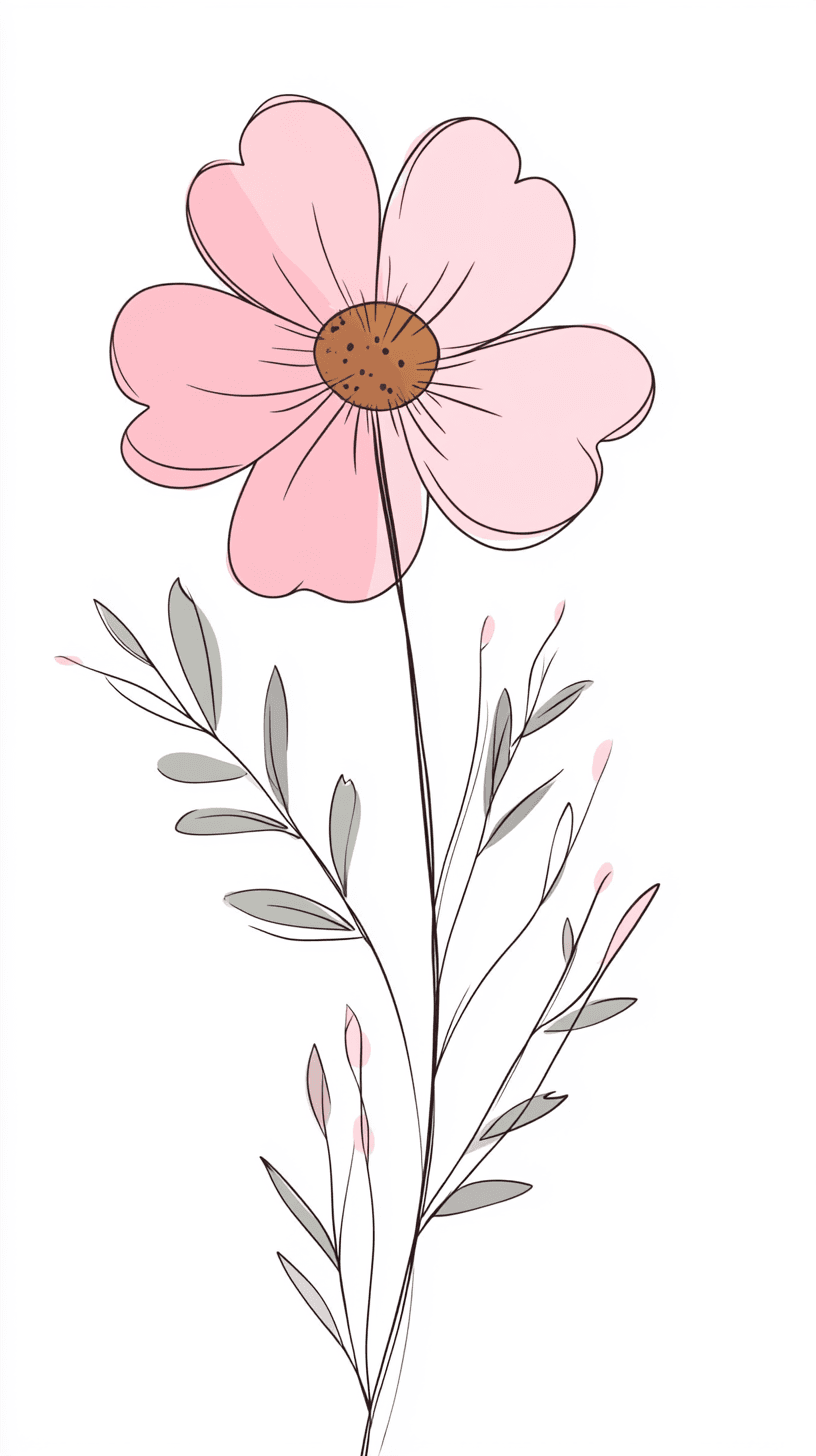 Blossom Flare original repeating artwork