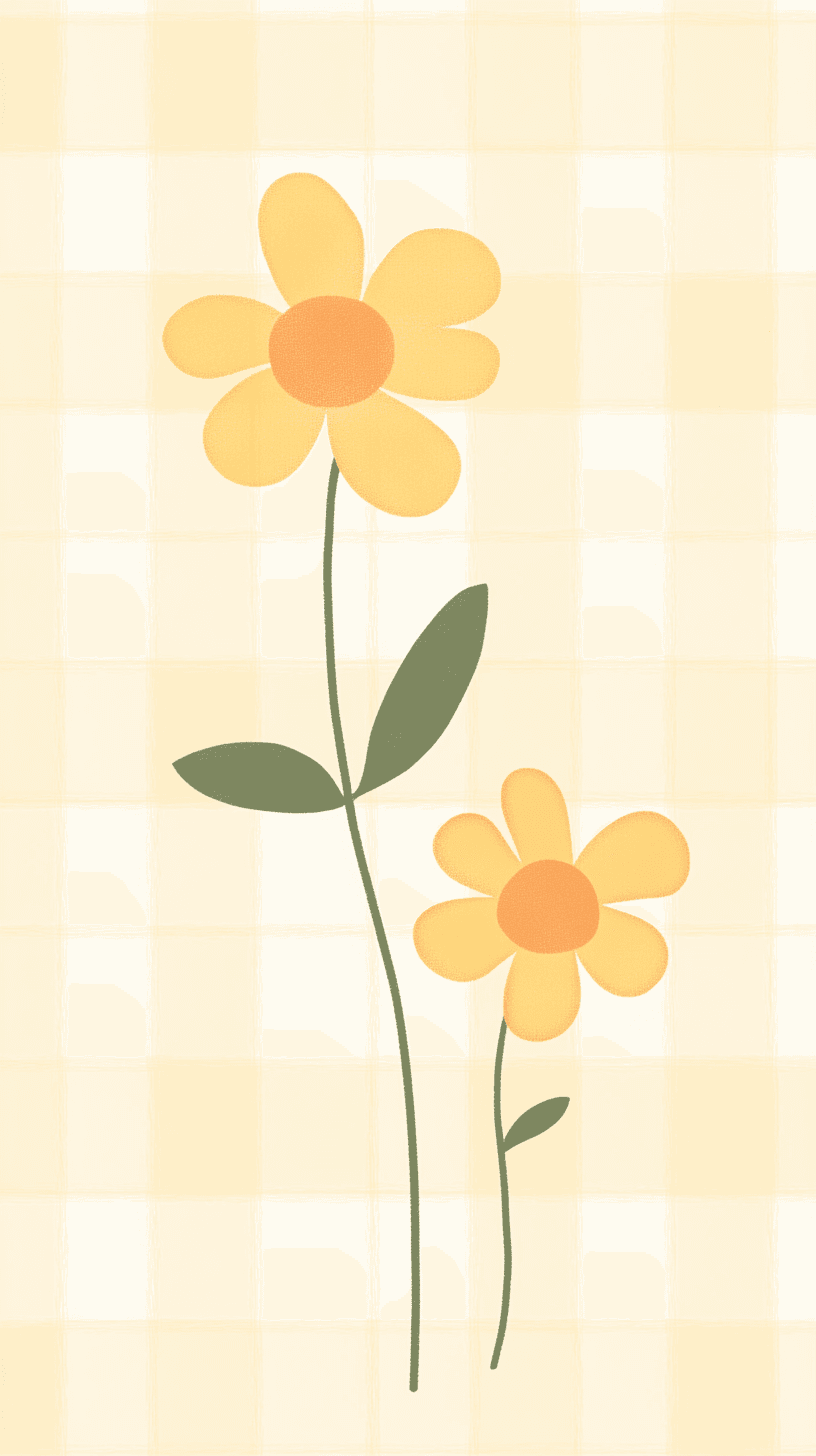 Yellow Gang original repeating artwork