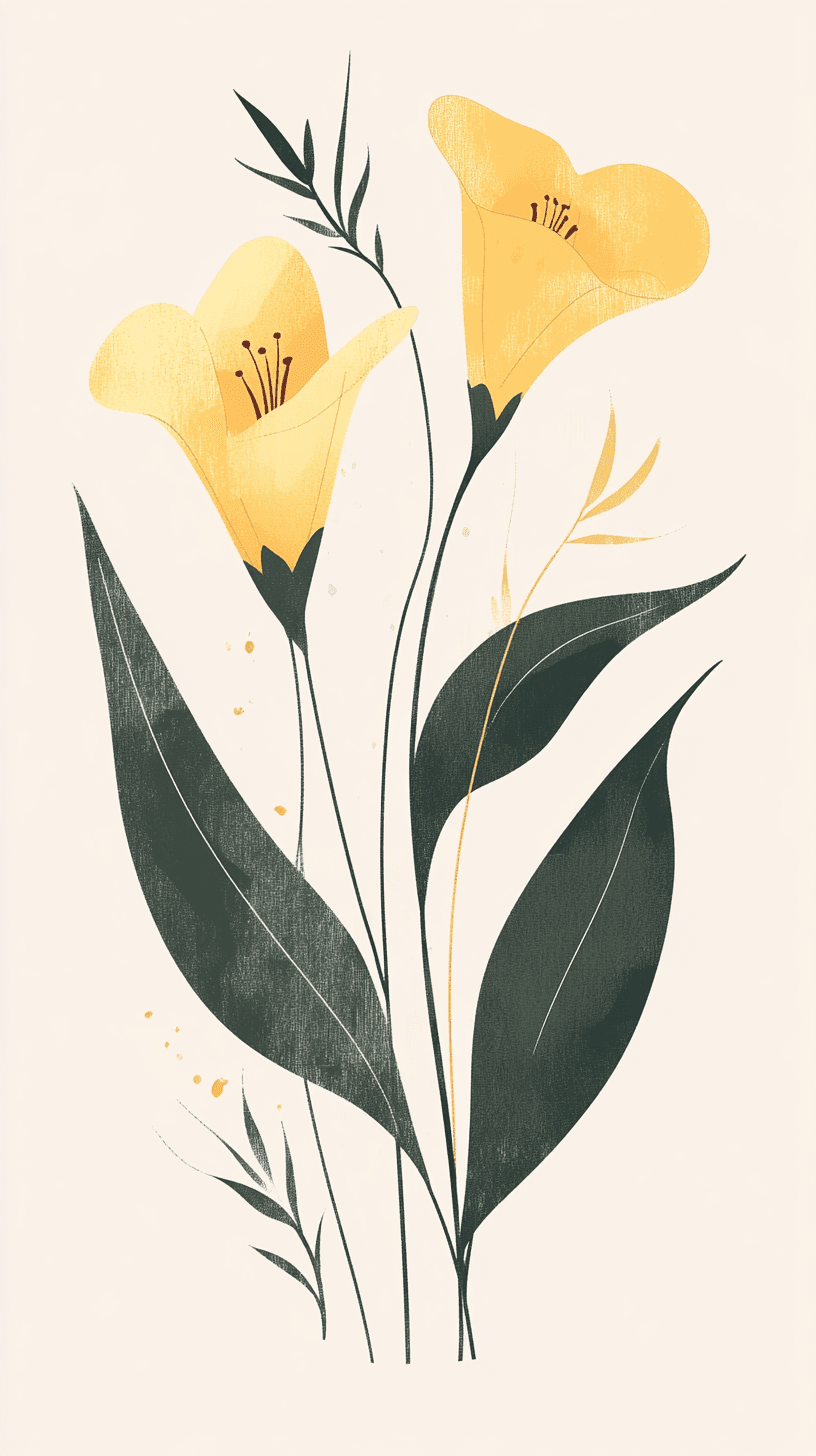 Yellow Beats original repeating artwork